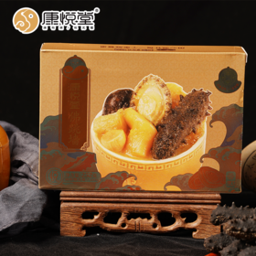 【康悦堂.悦品佛跳墙】 金汤参鲍佛跳墙 独立包装 加热即食 送礼佳品250g/盒 买十盒加赠鲍汁鲍鱼一盒