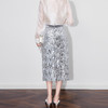 「高货wl」全新升级【铂金会员220/天猫299/差价79】(04253)洛诗琳气质银色亮片半身裙2025秋季新款高腰长款包臀裙 商品缩略图1
