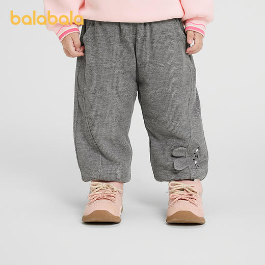 巴拉巴拉宝宝长裤女童2025新款秋冬休闲裤子宽松百搭 商品图1