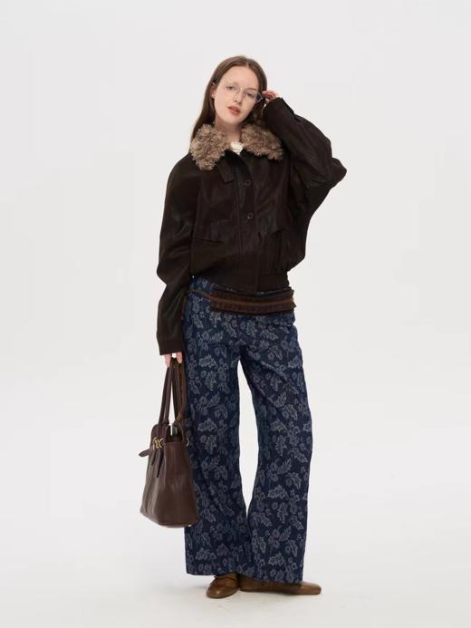 local tag/lt25awk33/可拆卸毛领水洗皮衣 商品图2