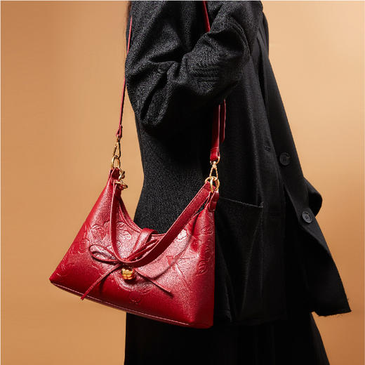 【故宫包袋】故宫喜柿包婚包博物馆文创新婚结婚订婚礼物送新人新娘 商品图3