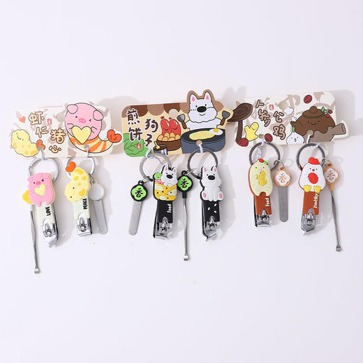 双支斜口平口安全家用卡通指甲剪-纪念日百货门店同款167745768 商品图3