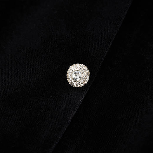 「高货wl」全新升级【铂金会员330/天猫449/差价119】(02311)洛诗琳法式赫本风木耳边连衣裙2025秋冬气质收腰丝绒裙女 商品图2