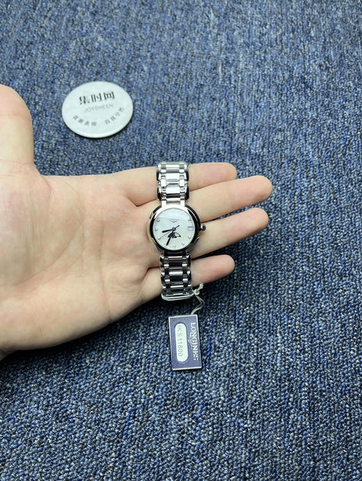 升级版 浪琴心月月相系列 表径30.5mm 贝母钻面 女士腕表 商品图8