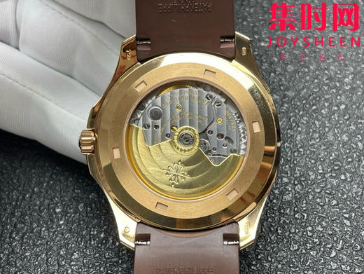 BBF百达翡丽AQUANAUT系列5167R 手雷系列 玫金棕盘 金手雷 丹东324一体机 男士腕表 表径40mm 商品图7