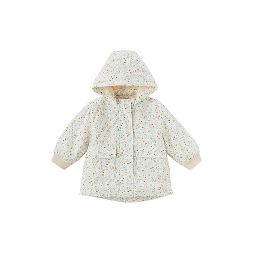 【商场同款】英氏儿童外套长袖夹棉秋冬保暖女童三防外套新款 商品图5