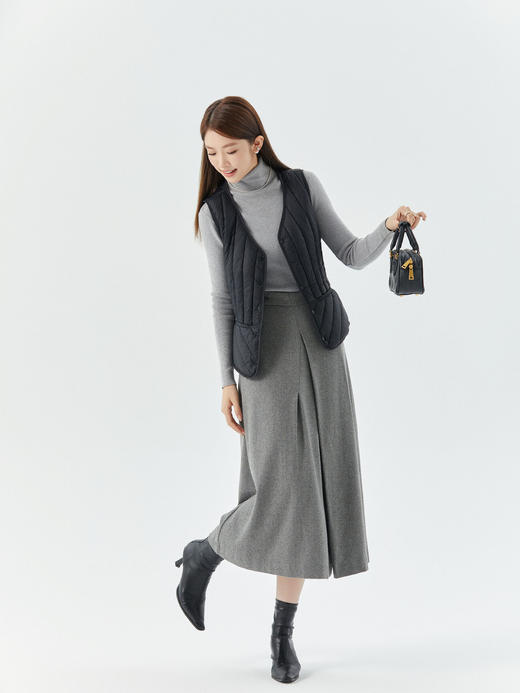 【保暖修身不显肉❗透气轻盈显气质】女士秋冬短款内胆马甲休闲保暖年轻实用口袋舒适女款马甲双面。hb 商品图0