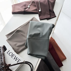 【79元/2条】2750春夏轻盈通勤裸感鲨鱼裤 外穿高腰收腹提拉紧身瑜伽芭比裤