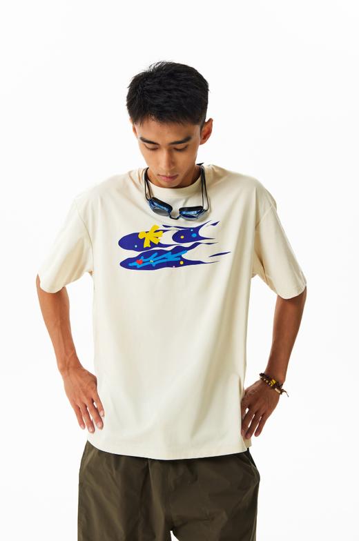 CryingCenterxhidive联名潜水系列印花男女款运动凉感吸湿速干tee 商品图5