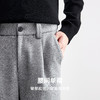 棉仓367818016-重磅针织羊毛打褶宽松直筒裤 商品缩略图2