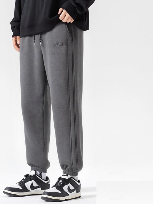 佐丹奴男装商场同款绒底针织裤01114144 商品图1