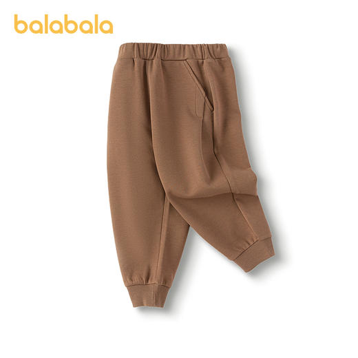 巴拉巴拉童装儿童裤子宽松束脚裤男童女宝宝长裤2025新款秋装百搭 商品图4