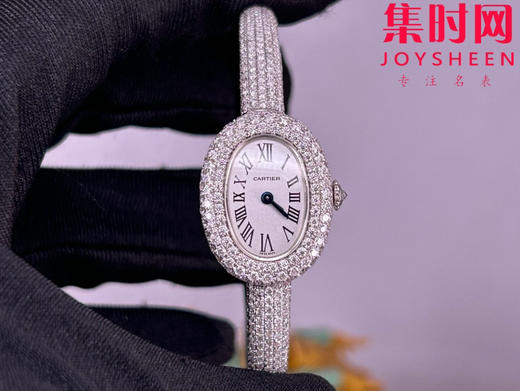 卡地亚新款浴缸系列 浴缸满天星v2版 全镶莫桑钻石 女士腕表 商品图1