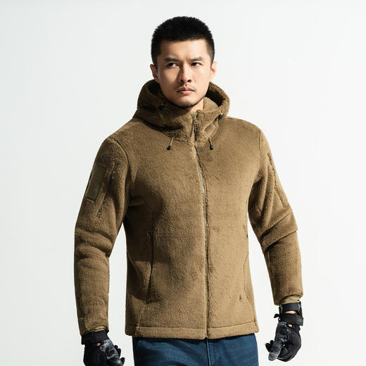 【龙牙上新】二代龙牙战猎Polartec保暖战术连帽抓绒衣 商品图3