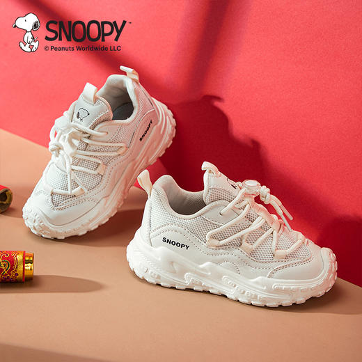SNOOPY史努比儿童运动鞋老爹鞋男女童跑步鞋软底潮鞋26-37 商品图3