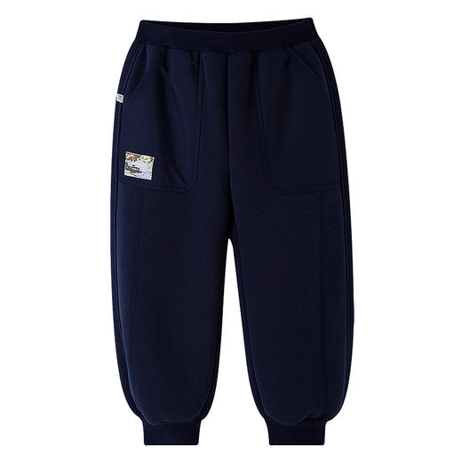 【实体店同款】男女童全腰针织夹裤冬季新款安奈儿童装XM546034 商品图5