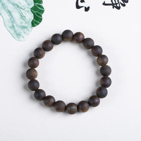 xy0645，10mm沉香素串单圈手串