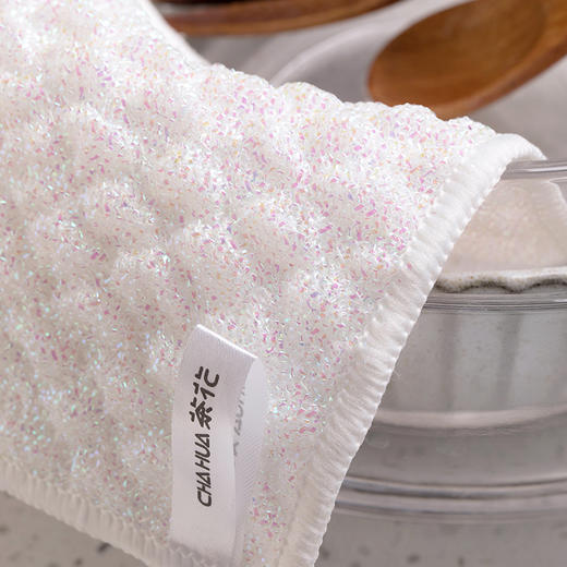 【茶花】彩丝泡泡洗碗巾百洁布 商品图8