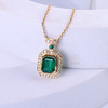 【矜贵一生】祖母绿镶钻项链  CB12505051 商品缩略图3