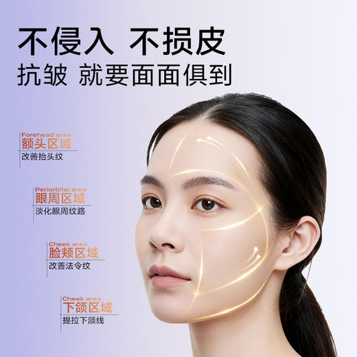 【重磅新品】优理氏 光电导入美容仪脸部提拉紧致神器面部抗衰瘦V脸家用红蓝光祛痘精华导入仪 商品图3