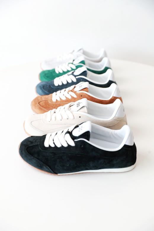 好想拥有的德训鞋。显高显腿长复古低饱和软底瑜伽休闲鞋C102466 商品图4