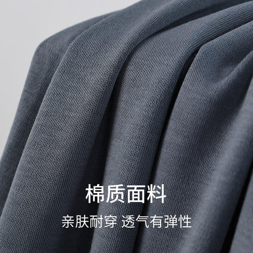 【50S100%长绒棉 SCHIESSER德国舒雅男士翻领经典款 100%长绒棉180G长袖长裤套装35/25963H 商品图7