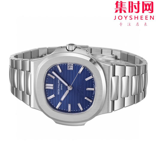 BBF百达翡丽鹦鹉螺系列 鹦鹉螺5711 蓝盘T钻 四十周年纪念款 丹东324一体机 男士腕表 表径40mm 商品图5