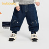 【商场同款】巴拉巴拉宝宝牛仔裤加绒气球裤男童秋冬2025新款长裤 商品缩略图1