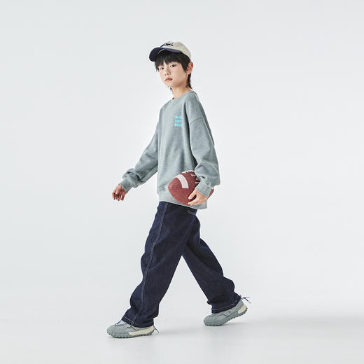 蓝汽水加绒卫衣885B258046QM 商品图4