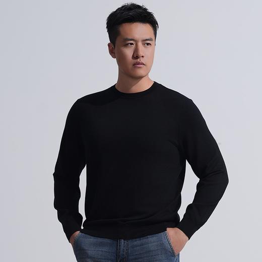 龙牙隐之云榕美丽诺羊毛圆领毛衣 商品图0