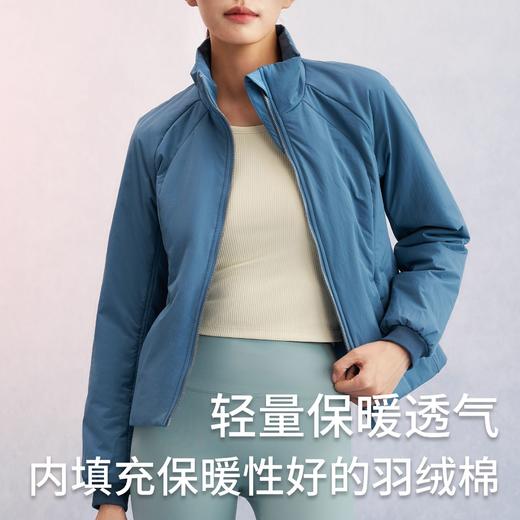 【路路精选】lulu秋冬新款保暖女士夹克运动百搭棉服棒球服宽松休闲防风外套女 商品图3