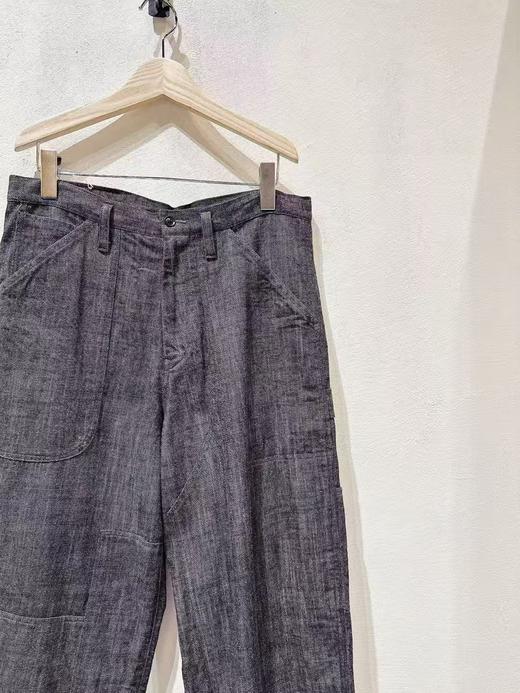 中性款拼接长裤 商品图2