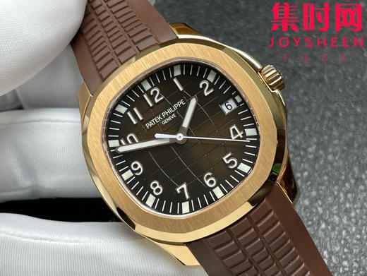 BBF百达翡丽AQUANAUT系列5167R 手雷系列 玫金棕盘 金手雷 丹东324一体机 男士腕表 表径40mm 商品图1