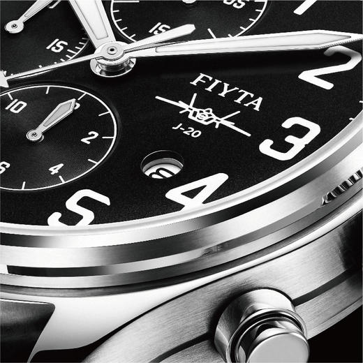 飞亚达马赫系列“歼-20”战斗机联名限定款自动机械腕表GA881000.WBB/GA881001.WBB 商品图3