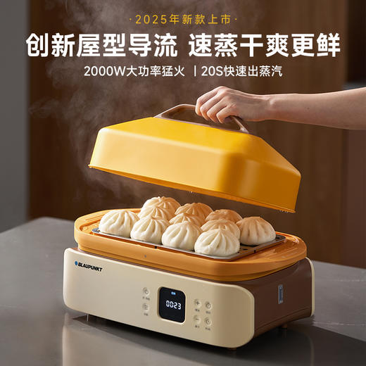 蓝宝双聚能速蒸电蒸锅家用电热锅BP-ZG13 商品图6