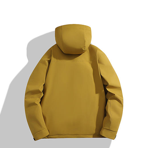 【超大码】【DSY】大依优型大码外套冲锋衣棉衣防风防水外套男宽松加肥加大码上衣夹克300斤可拆卸帽 商品图3