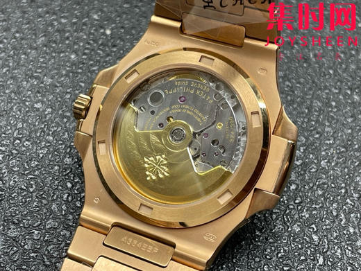 BBF百达翡丽鹦鹉螺系列 鹦鹉螺5711 全玫金棕盘 丹东324一体机 男士腕表 表径40mm 商品图7