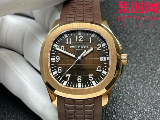 BBF百达翡丽AQUANAUT系列5167R 手雷系列 玫金棕盘 金手雷 丹东324一体机 男士腕表 表径40mm 商品图2