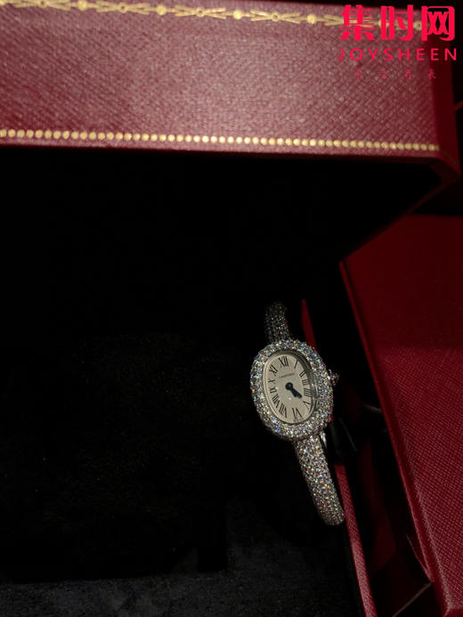 卡地亚新款浴缸系列 浴缸满天星v2版 全镶莫桑钻石 女士腕表 商品图2