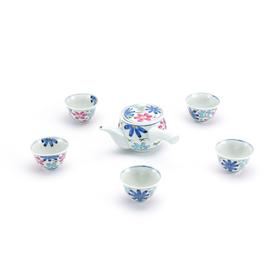 【旬彩】进口有田烧茶具132084（一壶五杯）