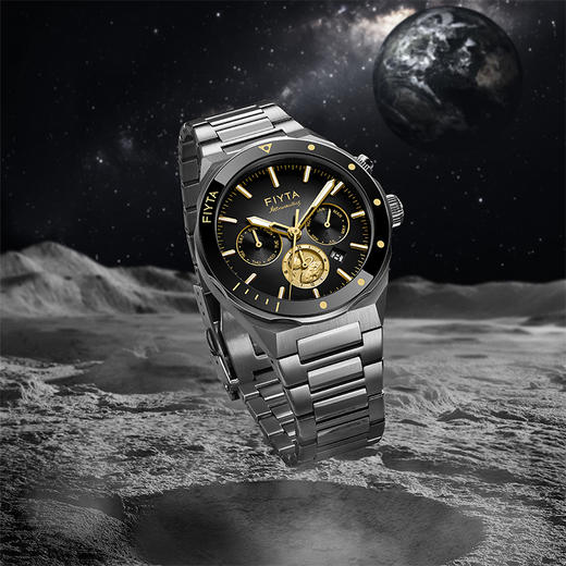 飞亚达航天系列“太空漫步”揽月款男表GA880027.WBW 商品图12