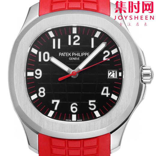 BBF百达翡丽AQUANAUT系列5167A 手雷系列 黑盘红针 新加坡特别版 红手雷 丹东324一体机 男士腕表 表径40mm 商品图1