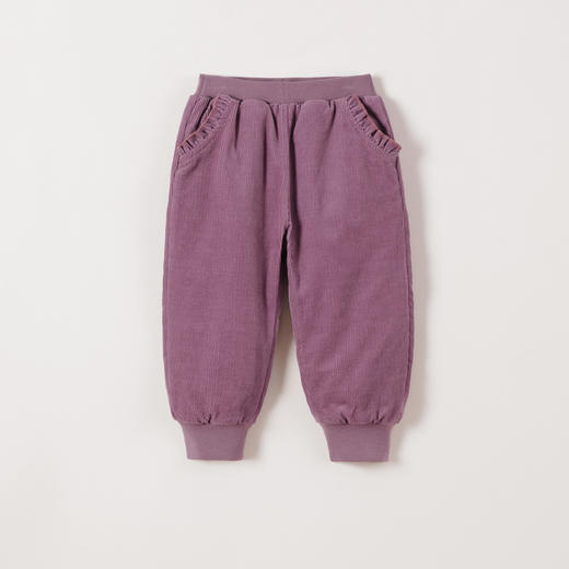 【夹棉】马克珍妮冬装 女童灯芯绒保暖棉裤束脚裤 儿童裤子551798 商品图2