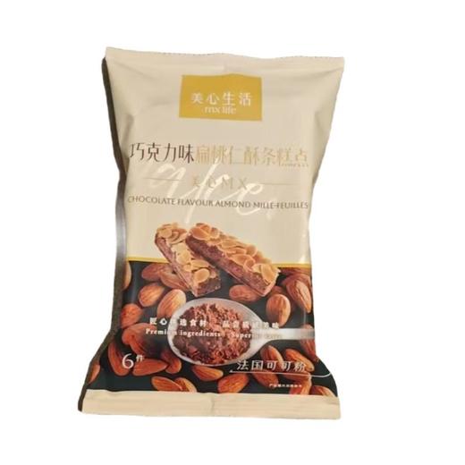 巧克力味扁桃仁酥条糕点 (6件装) 90g/袋 商品图0
