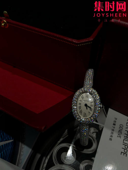 卡地亚新款浴缸系列 浴缸满天星v2版 全镶莫桑钻石 女士腕表 商品图6