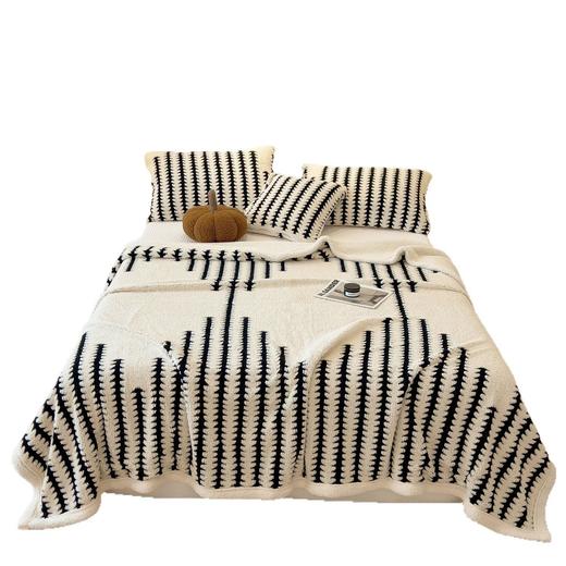 【云衫绒秋冬加厚双层阳离子毯】A类加绒保暖多功能毛毯秋冬加厚双层阳离子毯子塔芙绒羊羔绒盖毯 商品图4