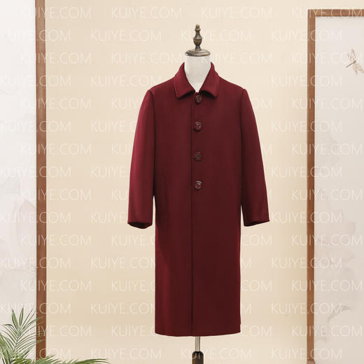 【福天华】高品质寿服毛粘女大衣（紫红、紫色）百年工艺传统寿衣 商品图5