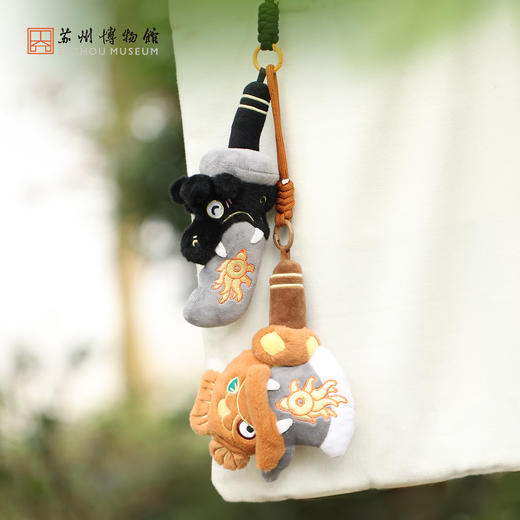 苏州博物馆 迎福道喜毛绒挂件 刀/斧 商品图4