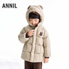 【实体店同款】男女童中长款羽绒服冬季新款安奈儿童装XM545078 商品缩略图2