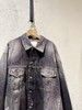 中性款做旧牛仔外套001 商品缩略图2